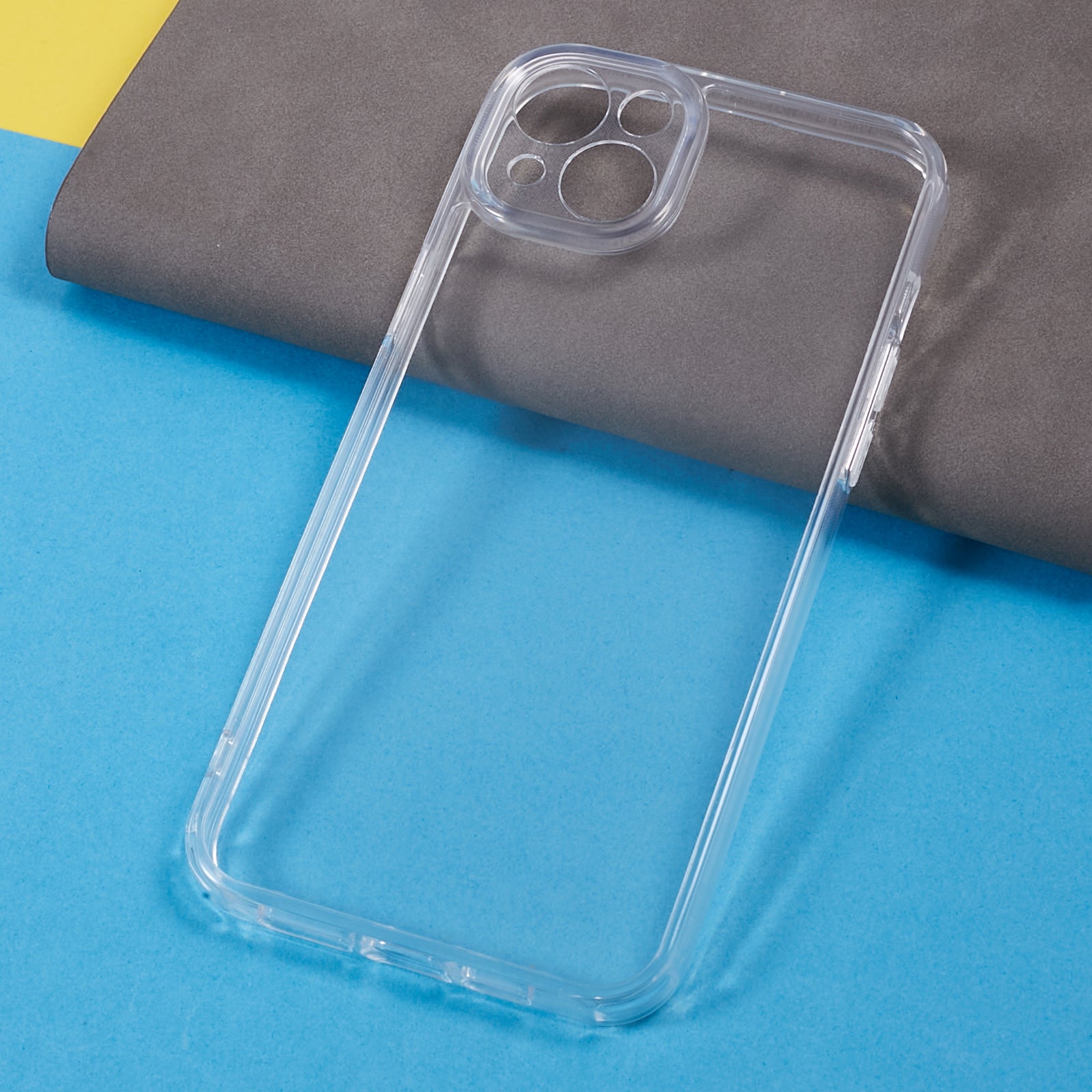 Crystal Clear Phone Cover for iPhone 14 Acrylic TPU Anti-scratch Phone Case Crystal Clear Phone Cover for iPhone 14 Acrylic TPU Anti-scratch Phone Case